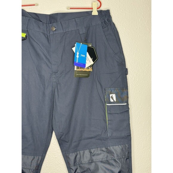 NWT Ellobird 40x32 Men's Cargo Tactical Double Knee Pants W Knee Pads Workwear - Picture 4 of 16